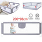 5 200cm Bed Safety Guard Folding Child Toddler Bed Rail Safety Protection Guard UK