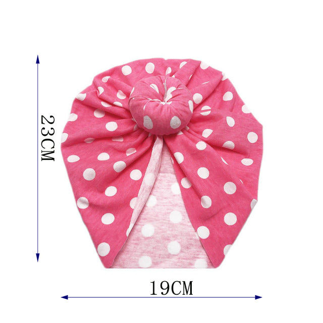 0 Knot Bow Baby Headbands Toddler Headwraps 6m-18m Baby Turban21.75 23-Color