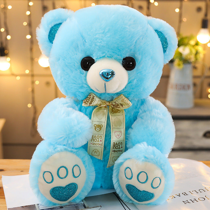 0 Cute Teddy Bear Doll Plush Toys Girly Heart61.70 Blue-65cm