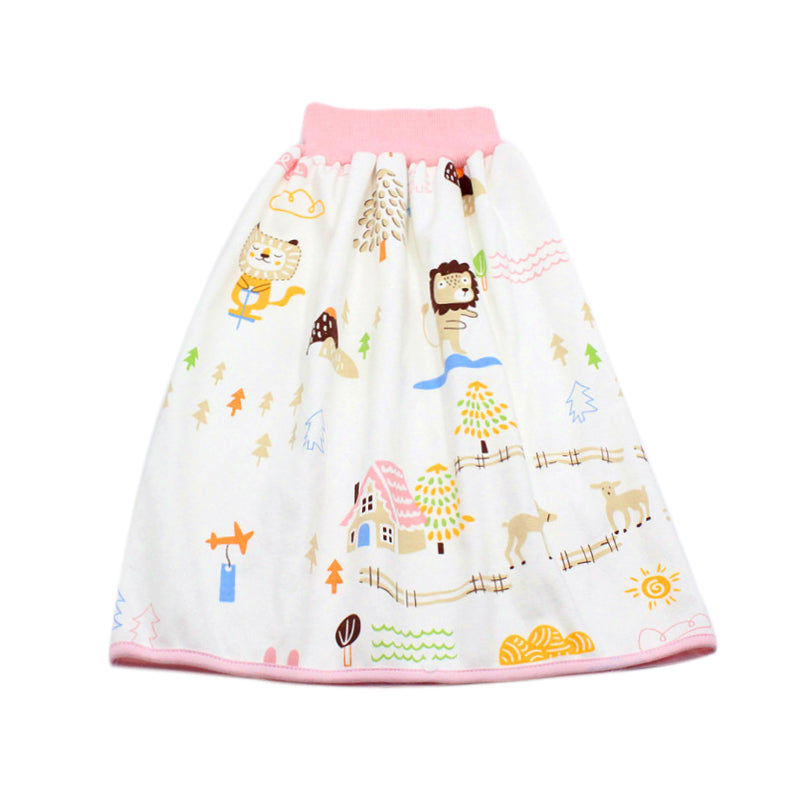 0 Infant Children's Diaper Skirt Waterproof Baby Diaper Skirt13.17 Little-lion-S