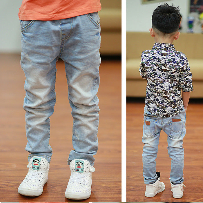 0 Boys spring and autumn pants