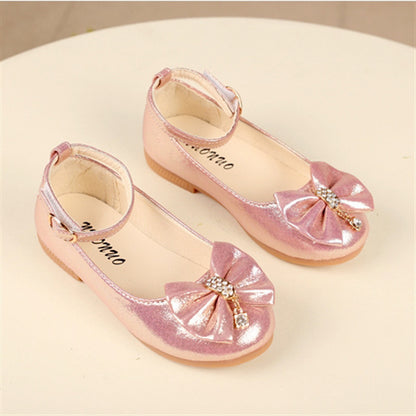 0 Bow shoes for children34.12 Pink-34