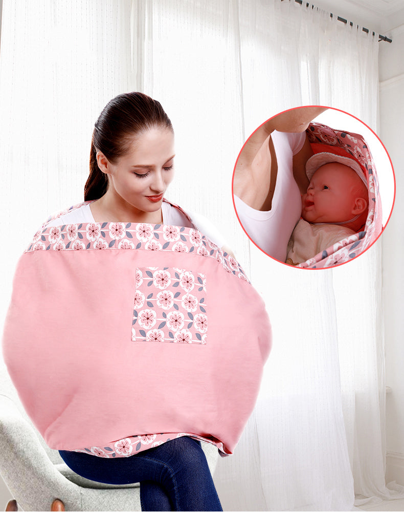 0 Baby Wrap Carrier Sling Adjustable Infant Comfortable Nursing Cover Soft Breathable Breastfeeding Carrier