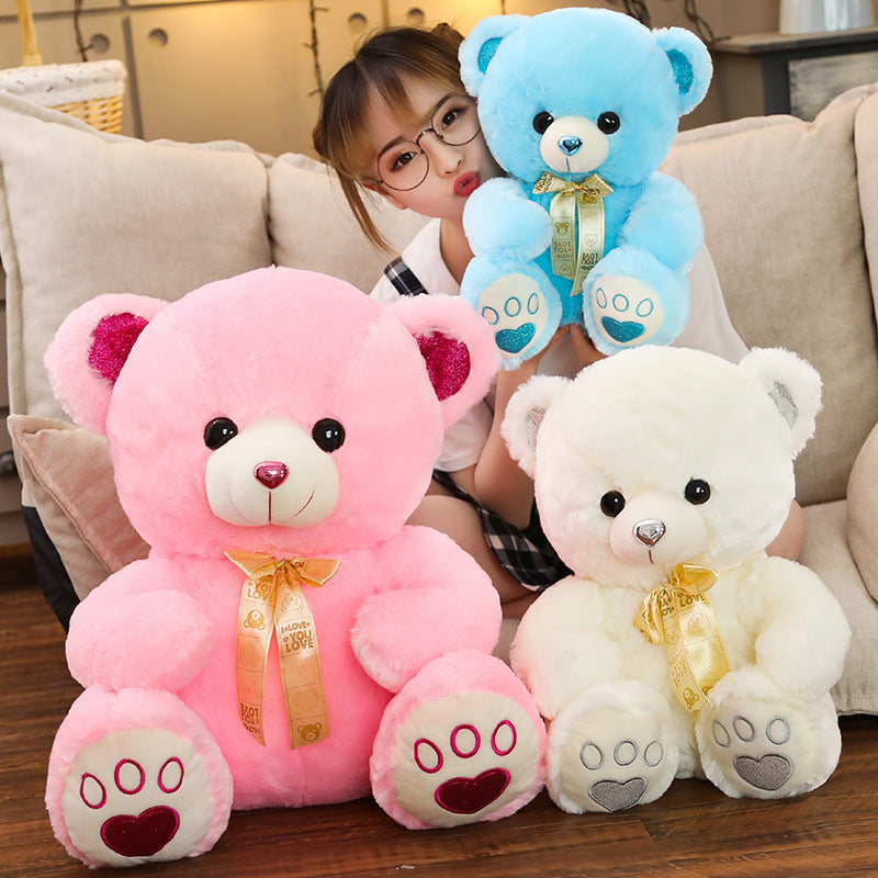 0 Cute Teddy Bear Doll Plush Toys Girly Heart