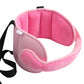 0 Baby Kids Adjustable Car Seat Head Support Head Fixed Sleeping Pillow19.52 Pink-55x14cm