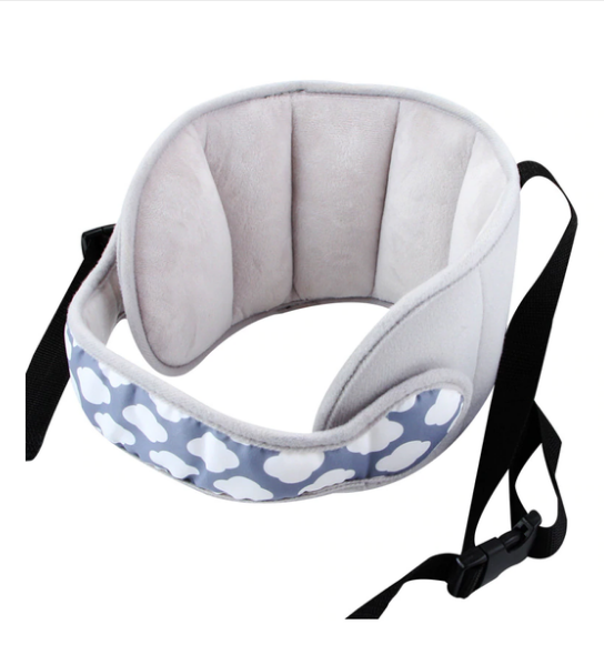 0 Baby Kids Adjustable Car Seat Head Support Head Fixed Sleeping Pillow19.52 Cloud-model-55x14cm