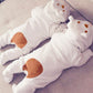 0 Newborn foot coveralls