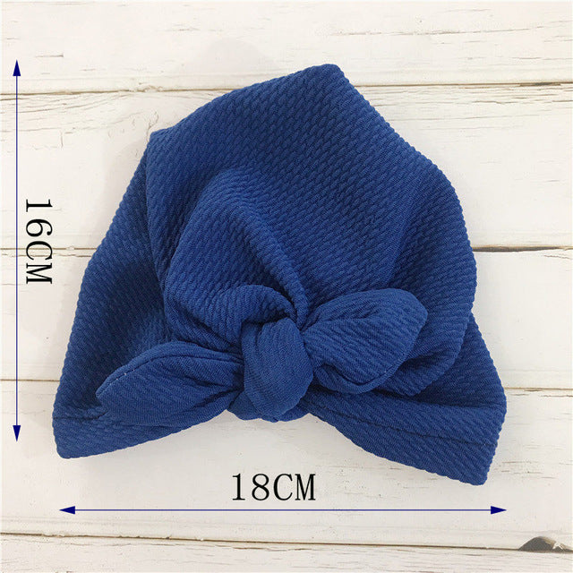 0 Knot Bow Baby Headbands Toddler Headwraps 6m-18m Baby Turban21.45 2-Color