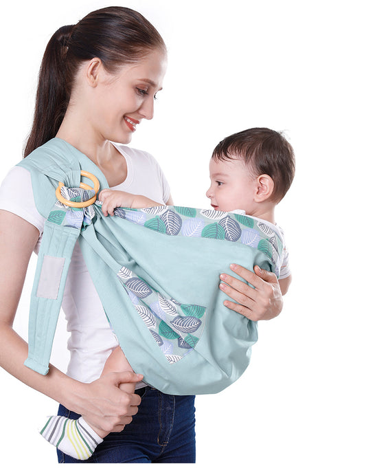 0 Baby Wrap Carrier Sling Adjustable Infant Comfortable Nursing Cover Soft Breathable Breastfeeding Carrier