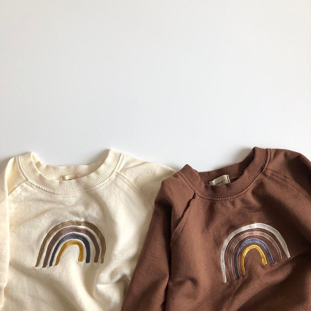 0 Rainbow series baby romper