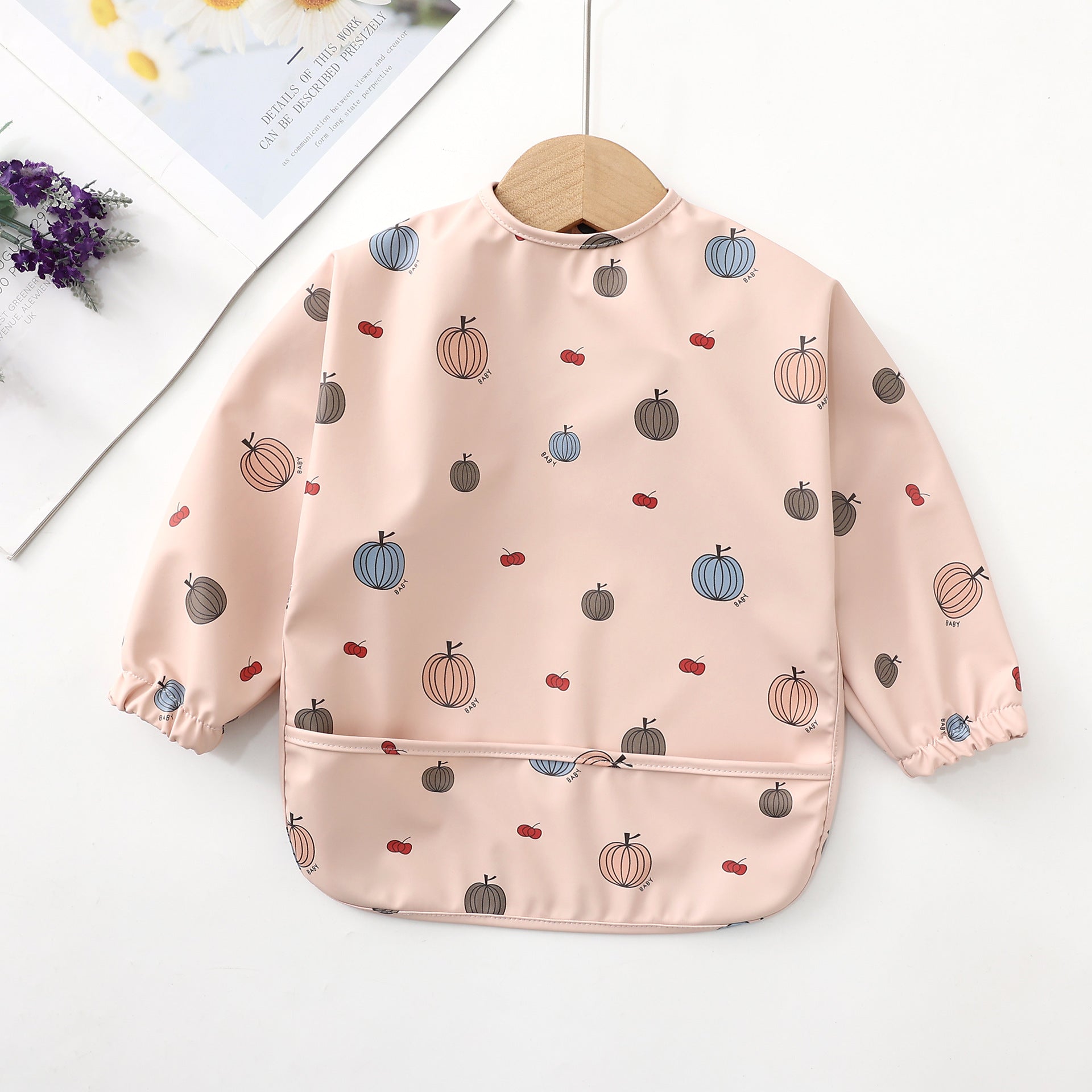 0 Kids' Bib Reverse Dressing31.19 Pink-Pumpkin-M