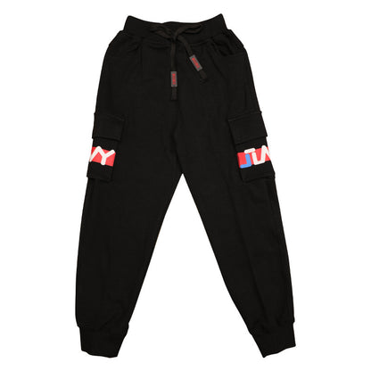 Vétement Pantalon Survêtement16.00 Black-160cm