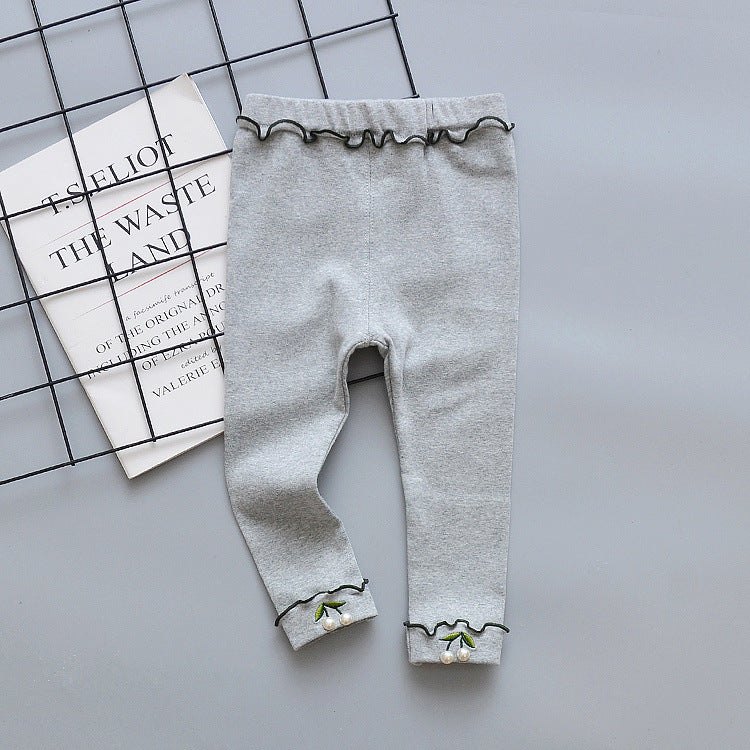 0 Children's leggings13.99 Gray-100cm