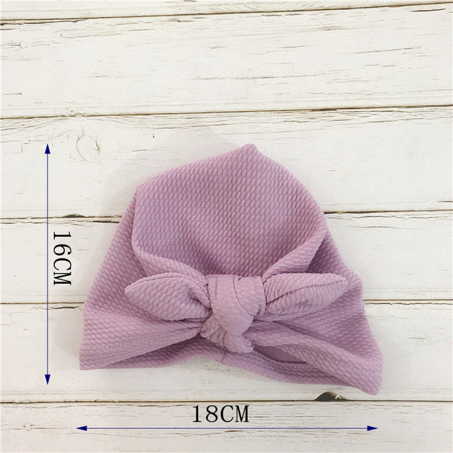 0 Knot Bow Baby Headbands Toddler Headwraps 6m-18m Baby Turban21.45 7-Color