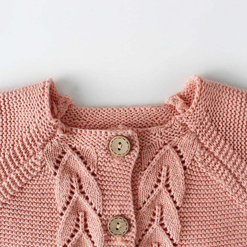 0 Baby knitted coat