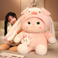 0 Cute Rabbit Doll Pillow Plush Toy Girl