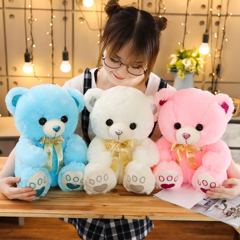 0 Cute Teddy Bear Doll Plush Toys Girly Heart