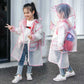 0 Hiking Poncho Kids Fashion Transparent Raincoat