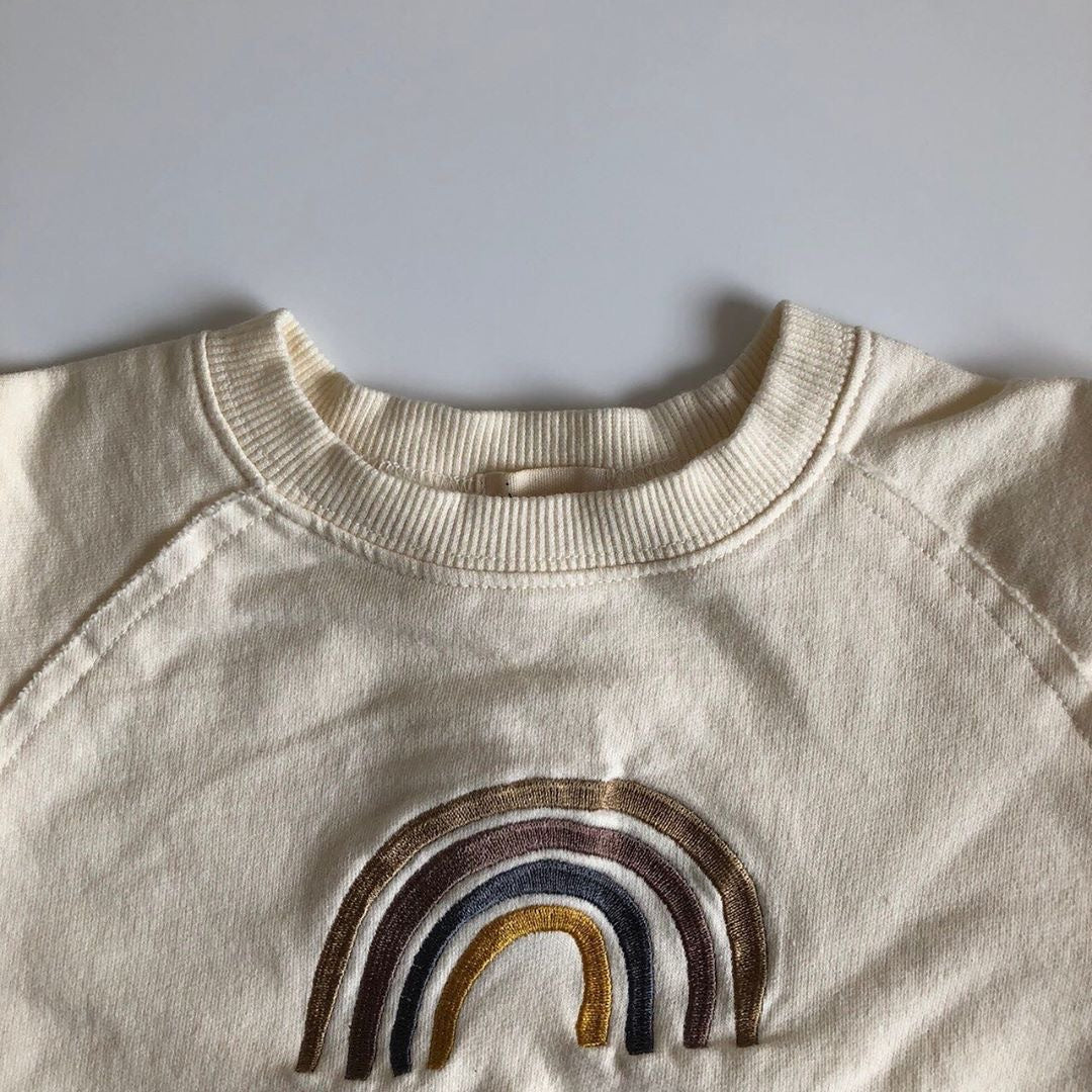 0 Rainbow series baby romper