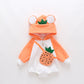 0 Newborn foot coveralls13.28 A-orange-90cm