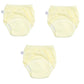 3PCS/LOT Candy Colors Newborn Training Pants Summer Baby Shorts Washable Boy Girls Cloth Diapers Reusable Nappies Infant Panties11.06 3pcs-Yellow-M-Weight-11-15kg