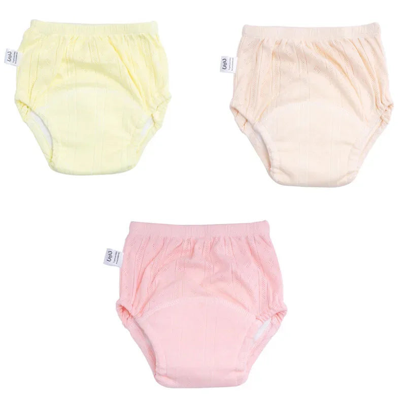 3PCS/LOT Candy Colors Newborn Training Pants Summer Baby Shorts Washable Boy Girls Cloth Diapers Reusable Nappies Infant Panties10.60 3pcs-Mix-4-M-Weight-11-15kg