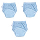 3PCS/LOT Candy Colors Newborn Training Pants Summer Baby Shorts Washable Boy Girls Cloth Diapers Reusable Nappies Infant Panties10.84 3pcs-Blue-M-Weight-11-15kg