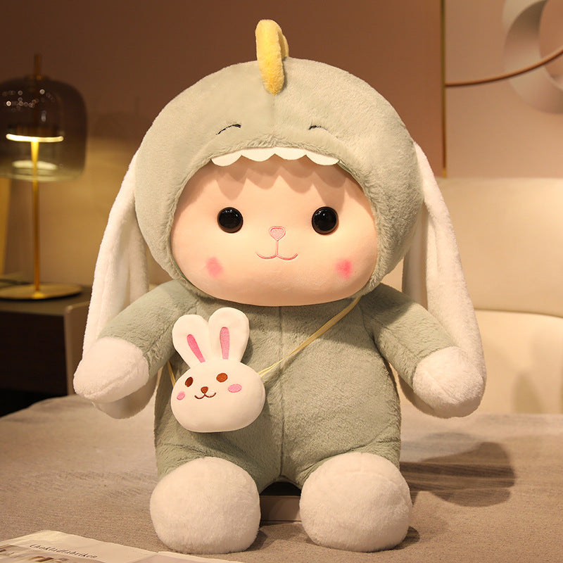 0 Cute Rabbit Doll Pillow Plush Toy Girl