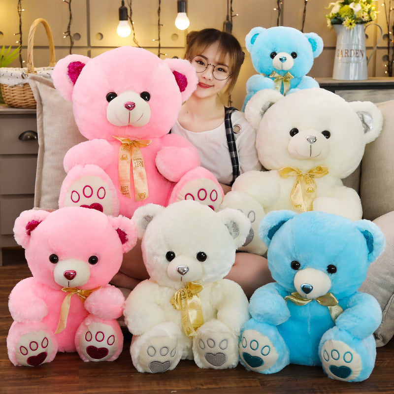 0 Cute Teddy Bear Doll Plush Toys Girly Heart