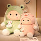 0 Cute Rabbit Doll Pillow Plush Toy Girl