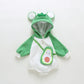 0 Newborn foot coveralls13.28 A-green-90cm