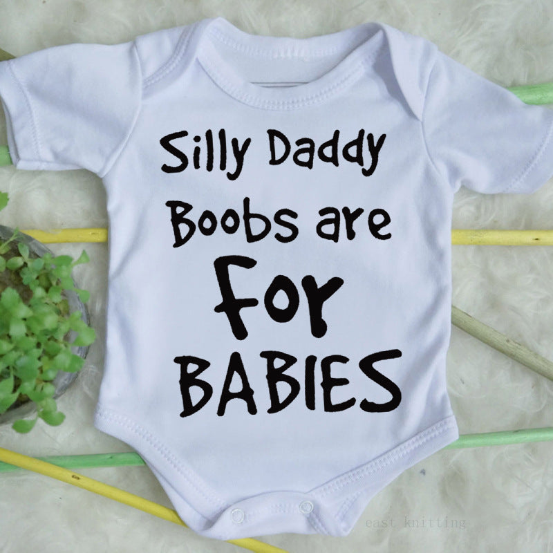 0 Silly Daddy Boobs Are For Babies